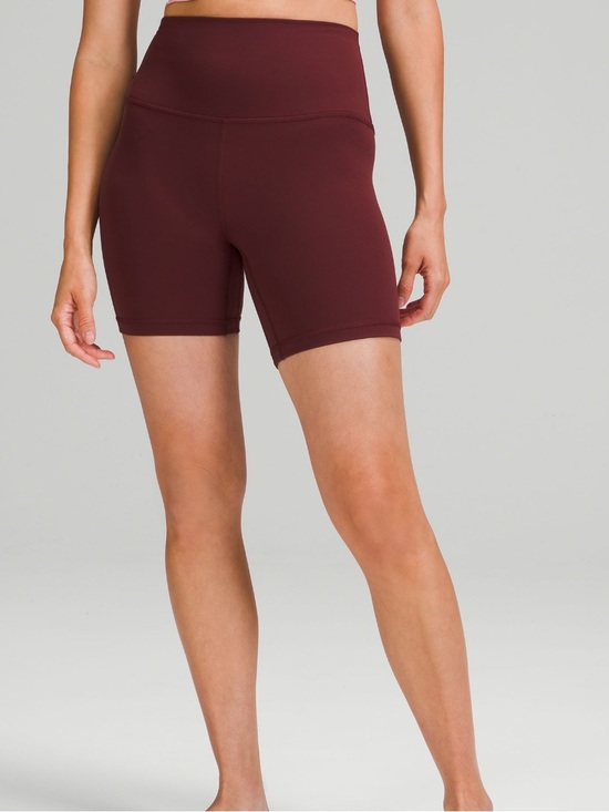 lululemon athletica Pants - #220 Lululemon Align HR Short 6” Red Merlot Brown Size 4 NWOT